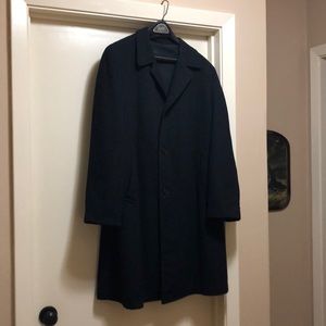 Vintage 1950s Burnbrae Wool Topcoat James Bond